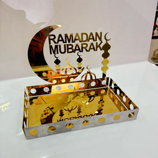 Ramadan Mubarak Gift Tray - Medium Size