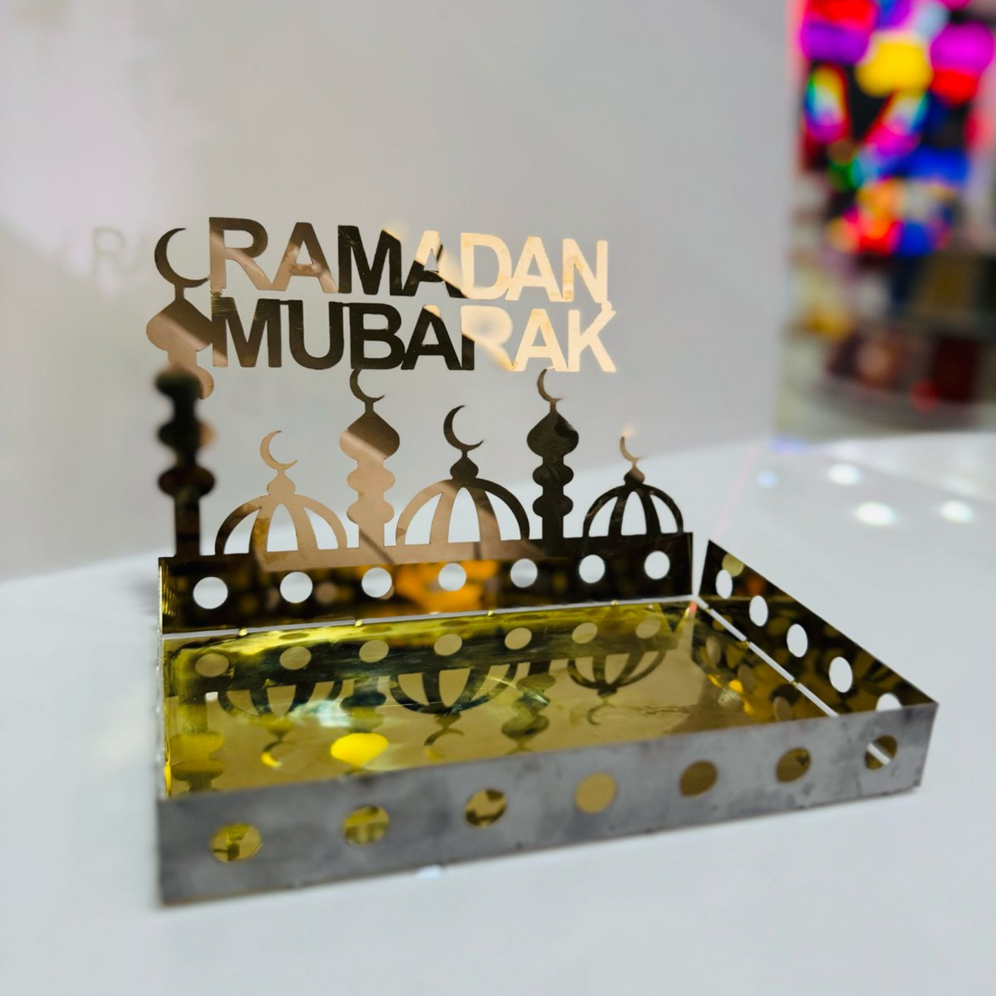 Ramadan Mubarak Gift Tray - Medium Size